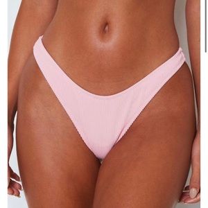 NWT white fox del Marcos bikini bottom!